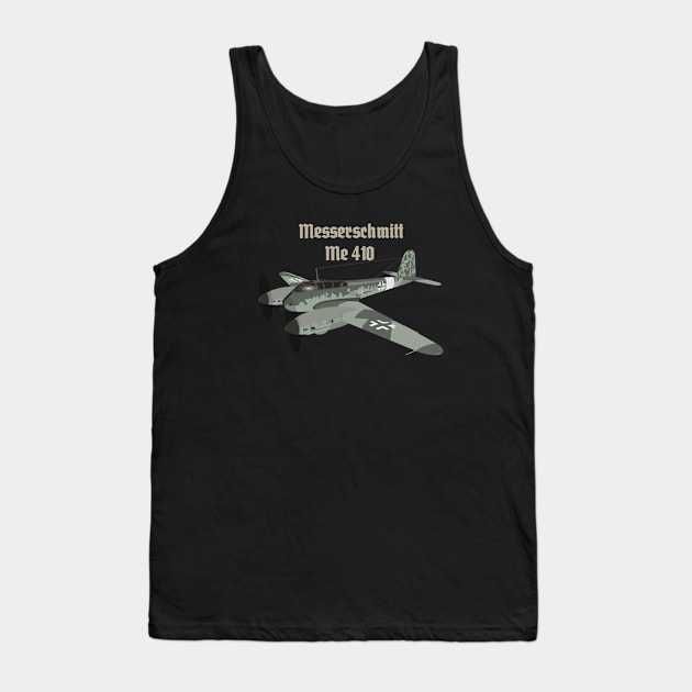 Messerschmitt Me 410 Hornisse German WW2 Heavy Fighter Tank Top by NorseTech